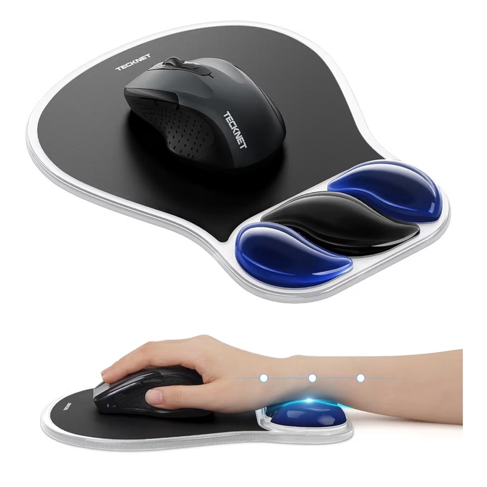 Gel Mouse Pad with Wrist Rest, Ergonomic Mouse Pad